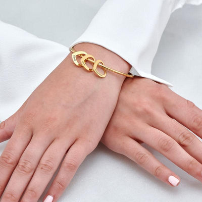 Chic silberarmreif - elegantes accessoire für damen