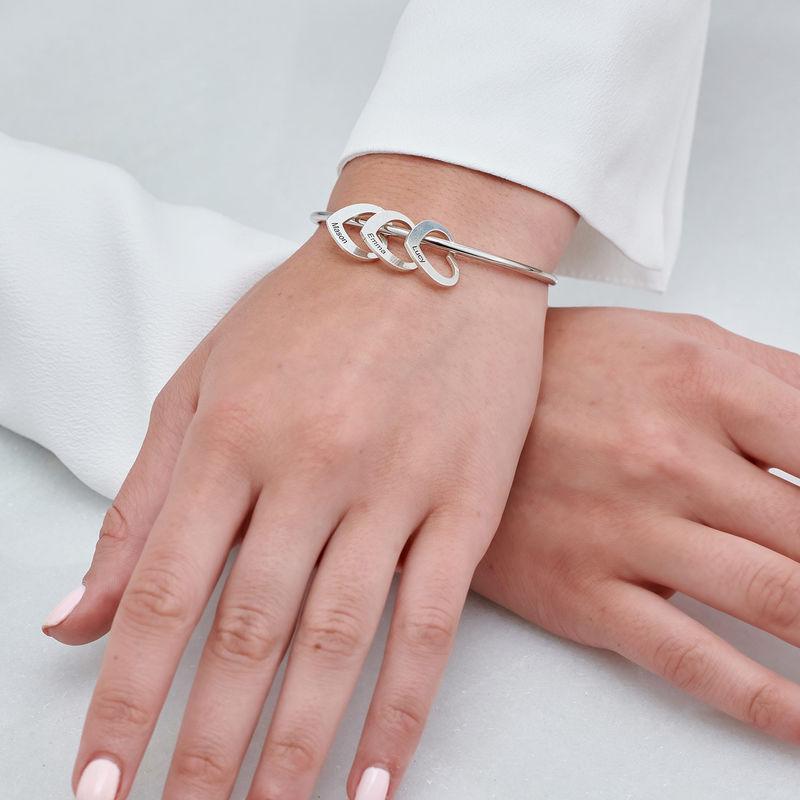 Chic silberarmreif - elegantes accessoire für damen