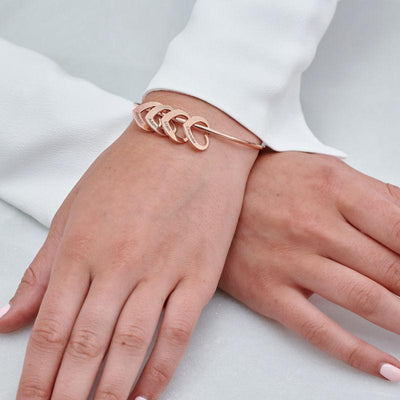 Chic silberarmreif - elegantes accessoire für damen