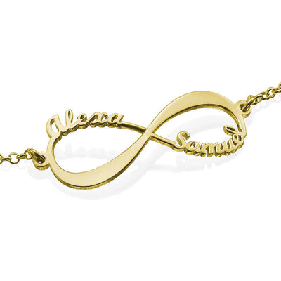 Ewige verbindung armband - individuelles silber accessoire für frauen