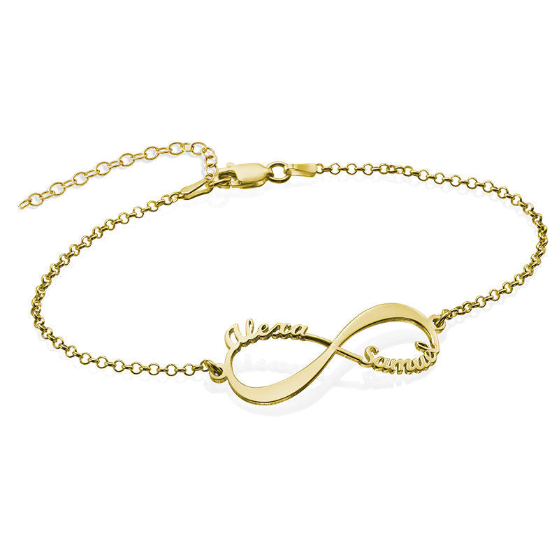 Ewige verbindung armband - individuelles silber accessoire für frauen