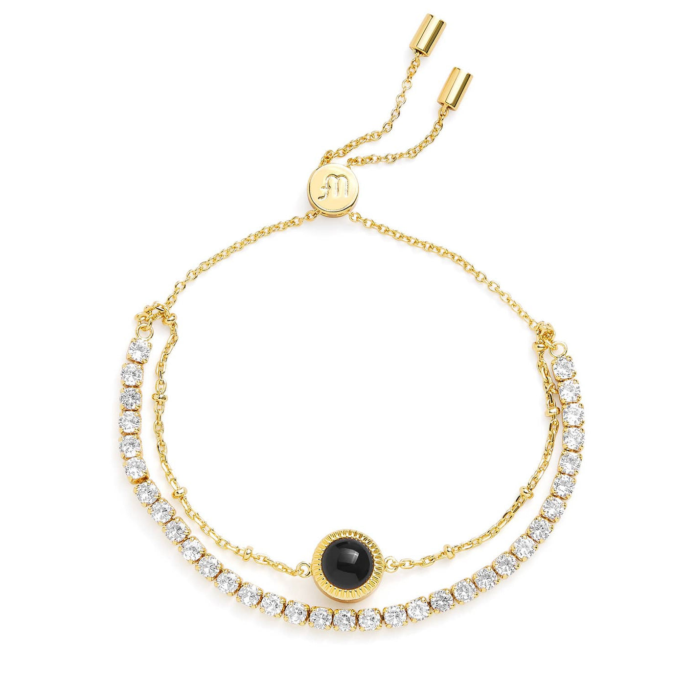 Glitzernde damen-armbandkette mit perlen – elegantes accessoire für den alltag