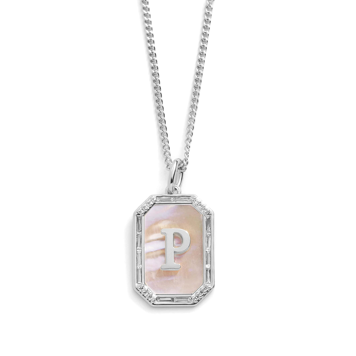 Goldene initialen anhänger kette - elegantes accessoire für frauen