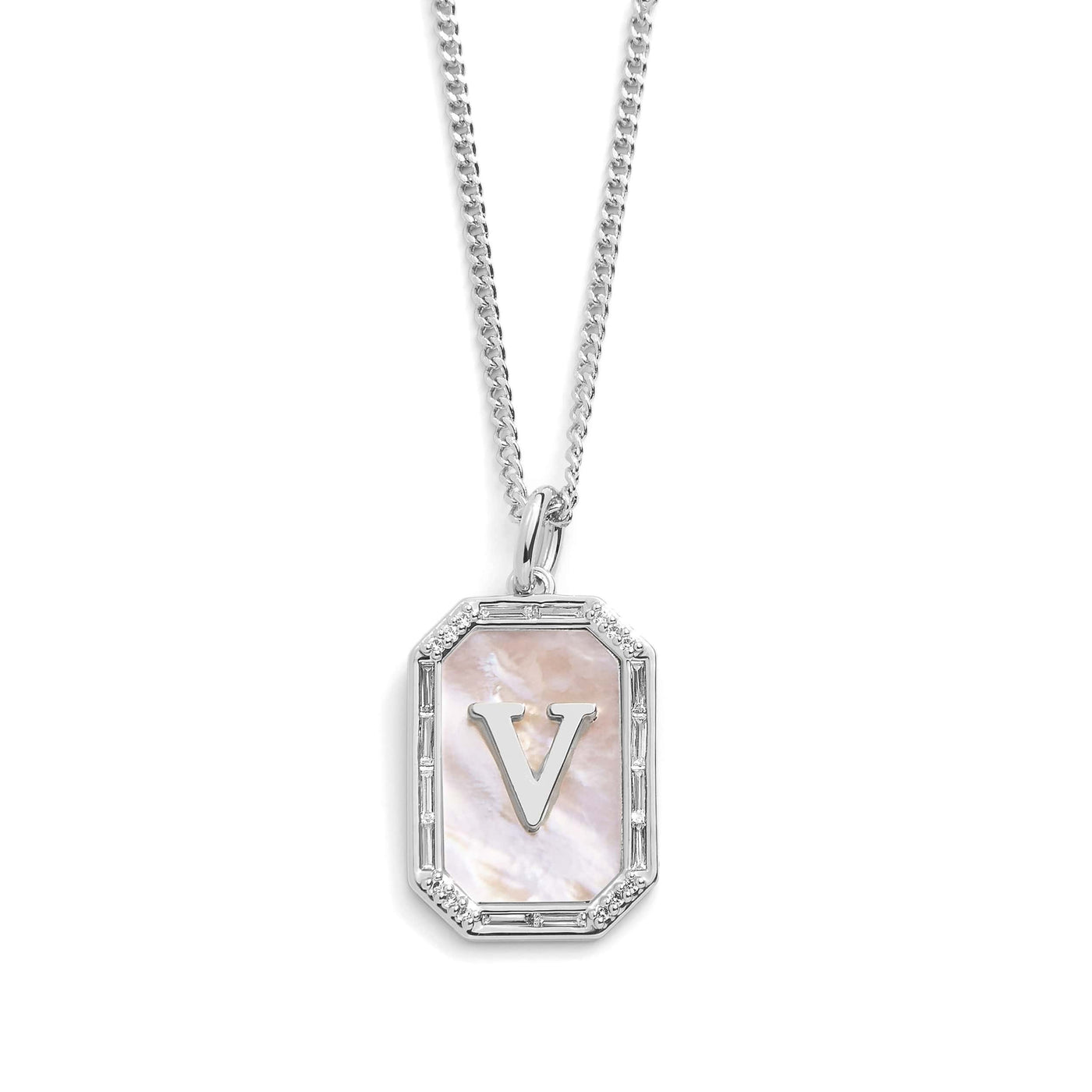 Goldene initialen anhänger kette - elegantes accessoire für frauen