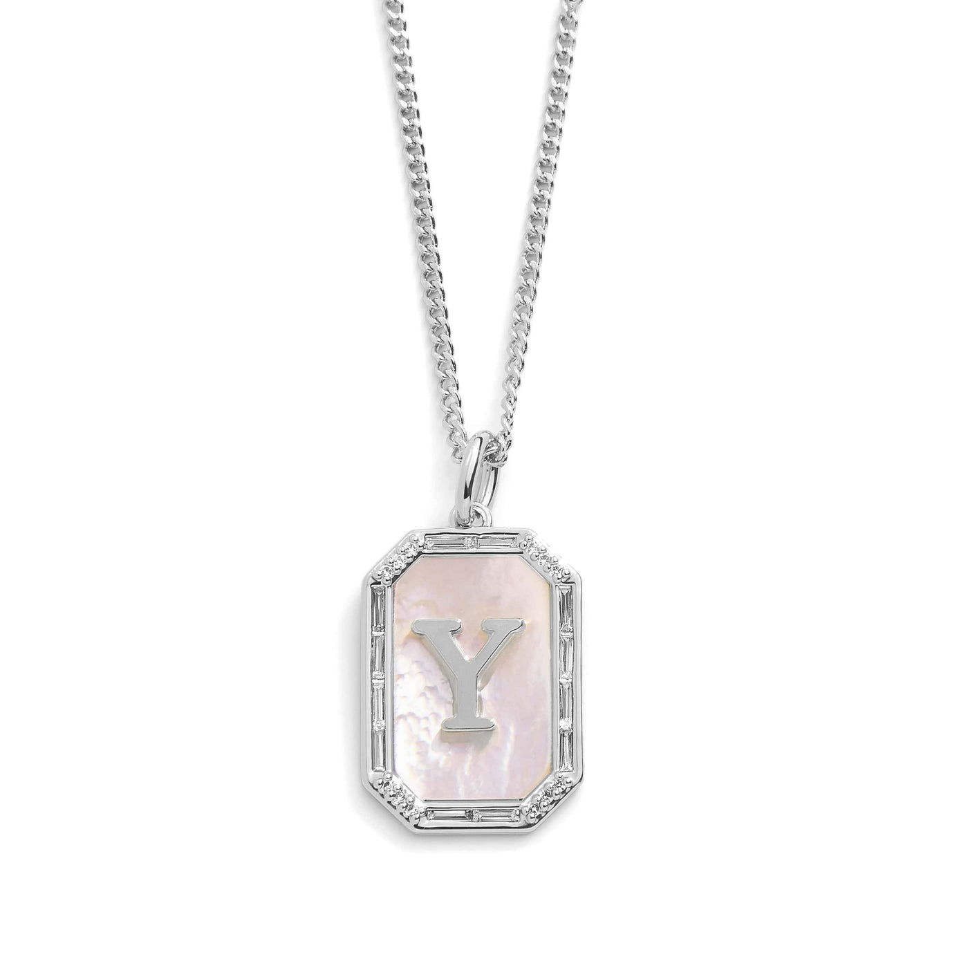 Goldene initialen anhänger kette - elegantes accessoire für frauen