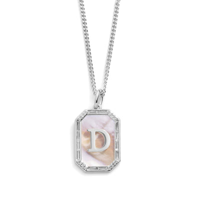 Goldene initialen anhänger kette - elegantes accessoire für frauen