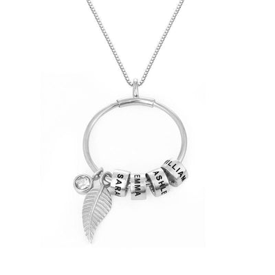 Personalisierbare gold charm halskette - individuelle damenmode