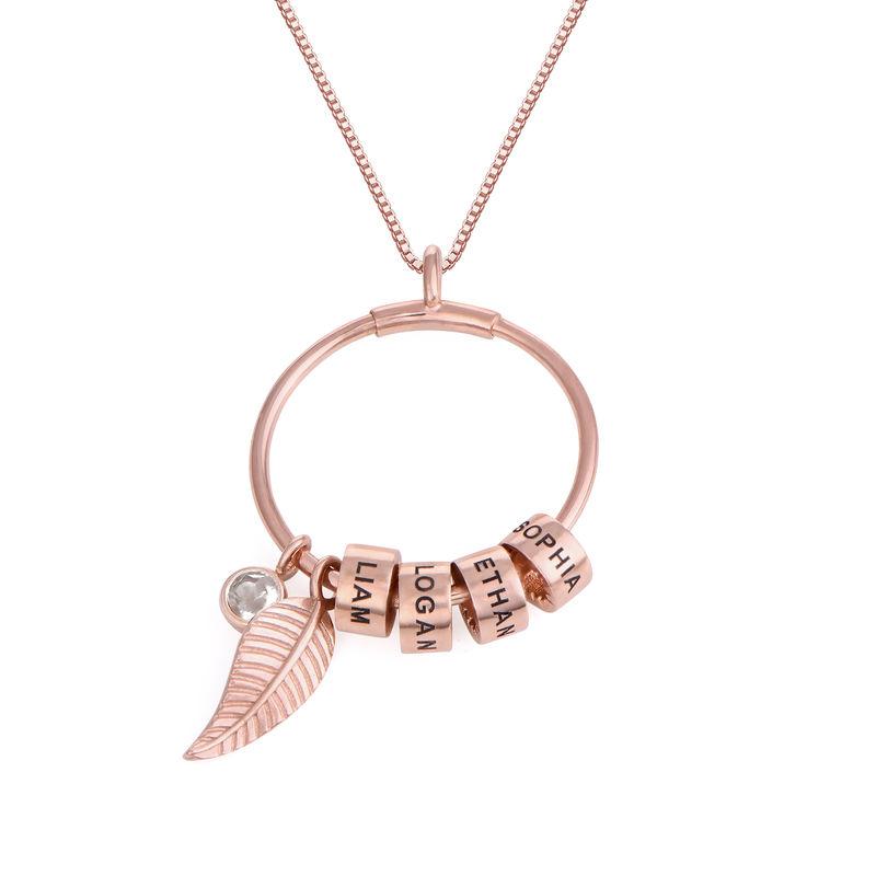 Personalisierbare gold charm halskette - individuelle damenmode