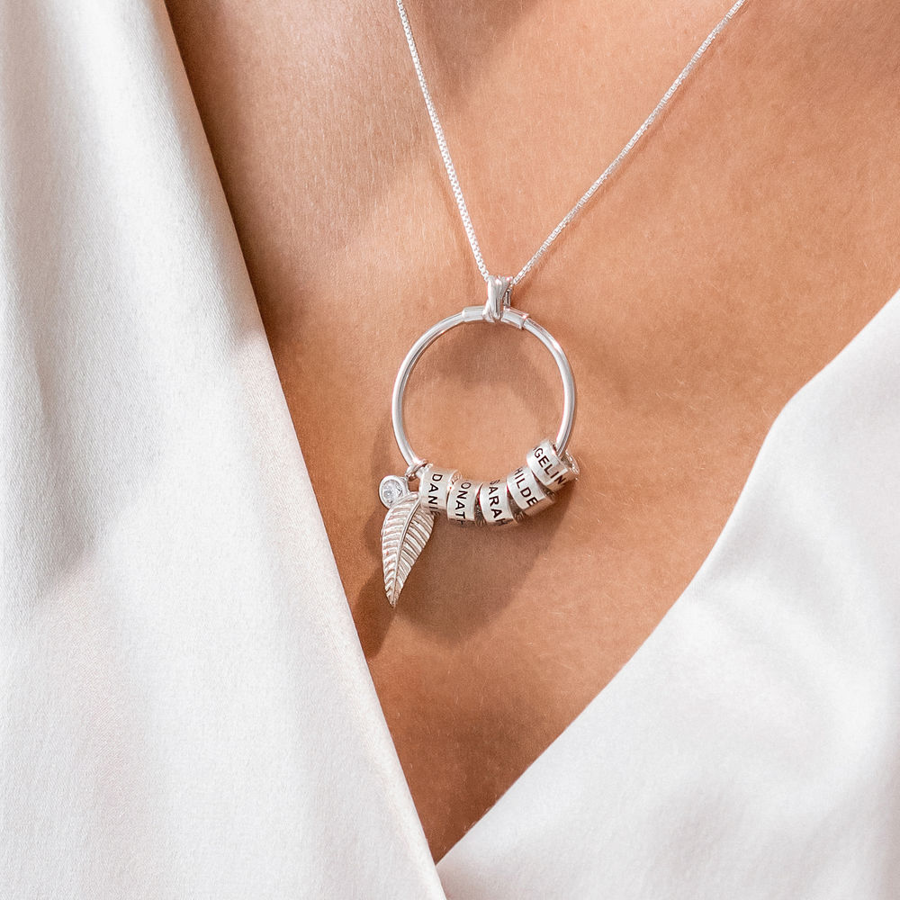 Personalisierbare gold charm halskette - individuelle damenmode