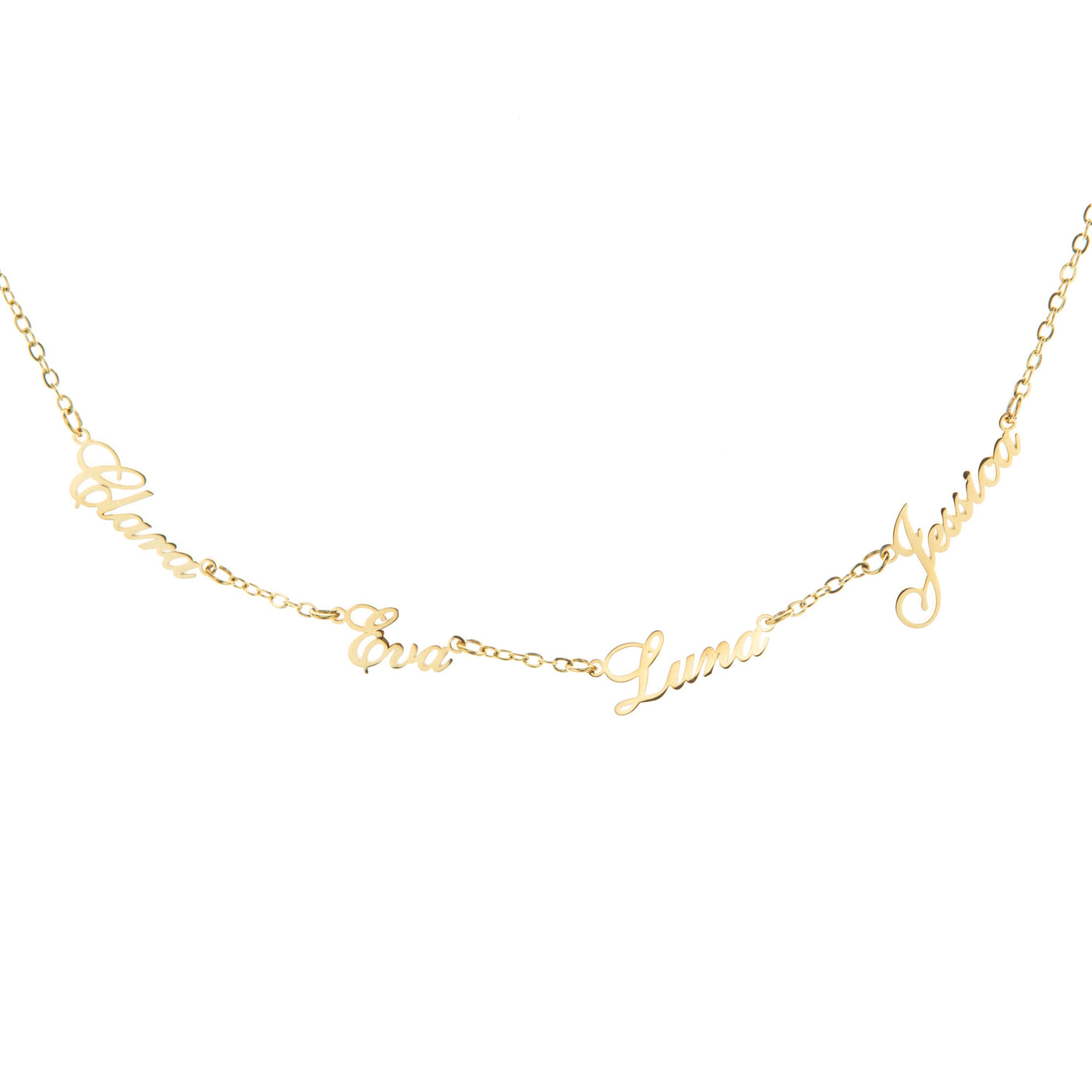 Personalisierte Namenscollier - Elegantes Design für Damen