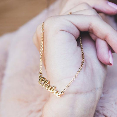 Personalisierte namenscollier – ein edles und stilvolles geschenk