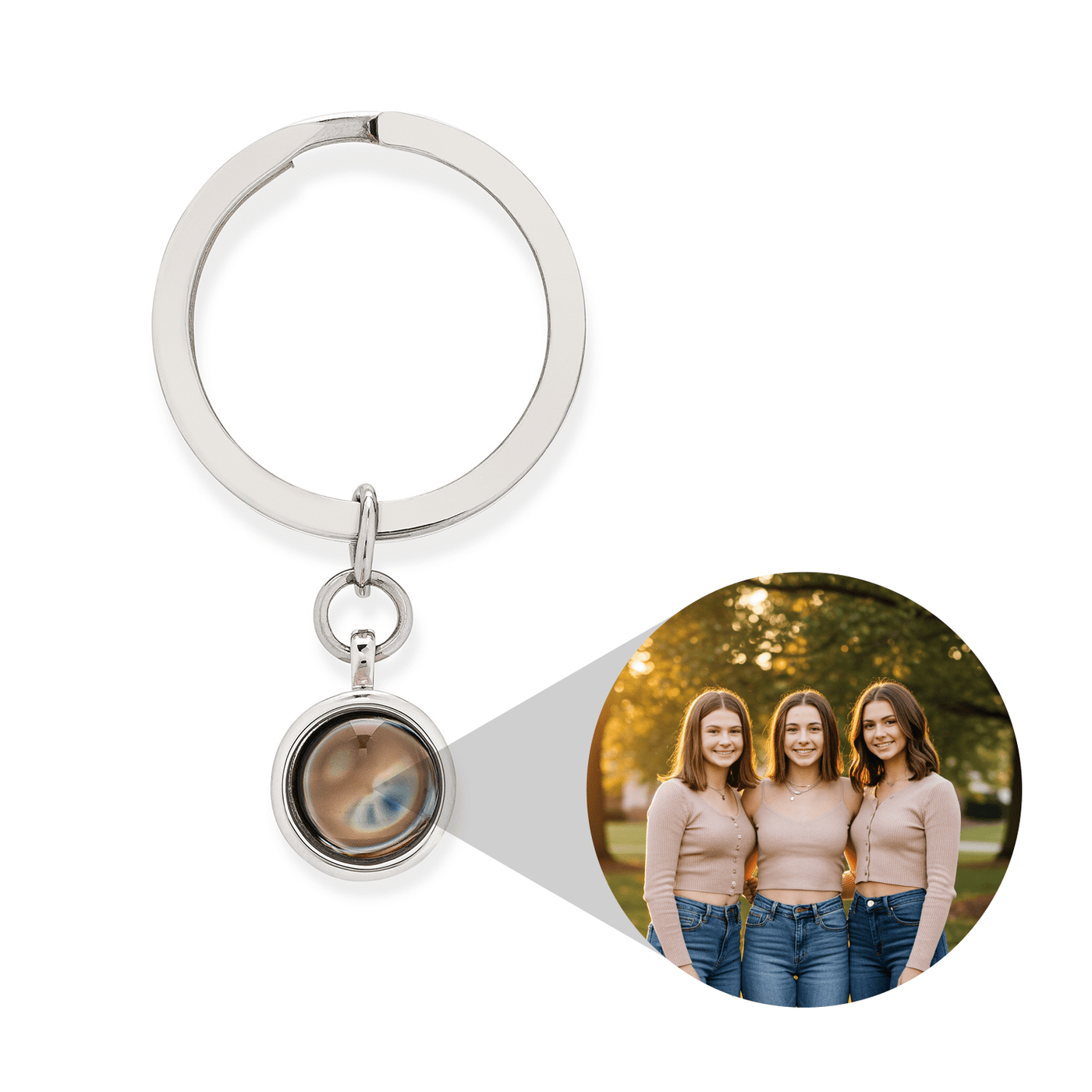 Trendy schlüsselanhänger - elegantes accessoire